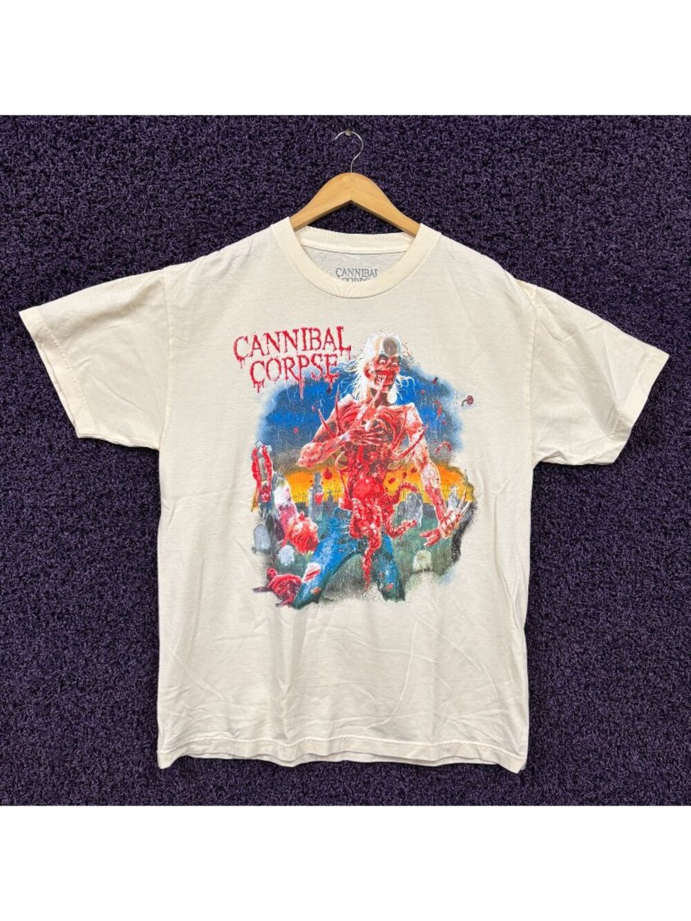 Cannibal Corpse Eaten Back To Life T-Shirt Size Large